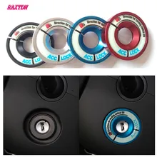 Car styling Luminous Ignition Key Ring Switch Cover Interior Accessories For AUDI A1 A3 A4 b5 b6 b7 b8 A5 A6 c5 c6 A7 A8L Q3