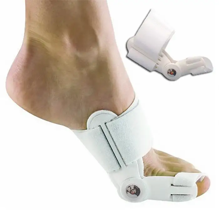 Уход за ногами вальгусная деформация фиксированного большого пальца ортопедические ежедневно и ночью используя кость пальца ноги педикюр Bunion Aid Care