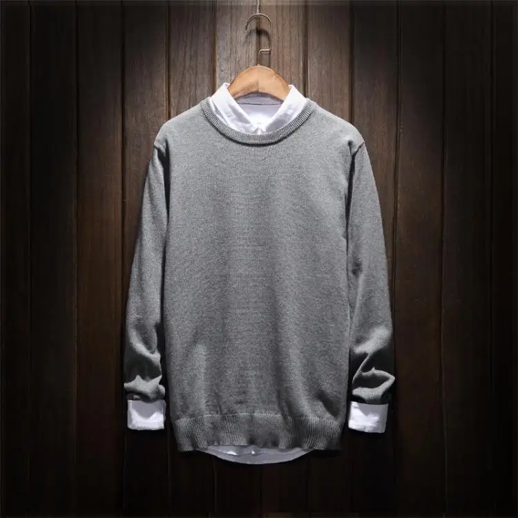 

Christmas Men Sweaters Winter Clothes 2019 Plus Size Asian M-4XL 5XL 6XL Japan Style Casual Standard Designer Pullovers