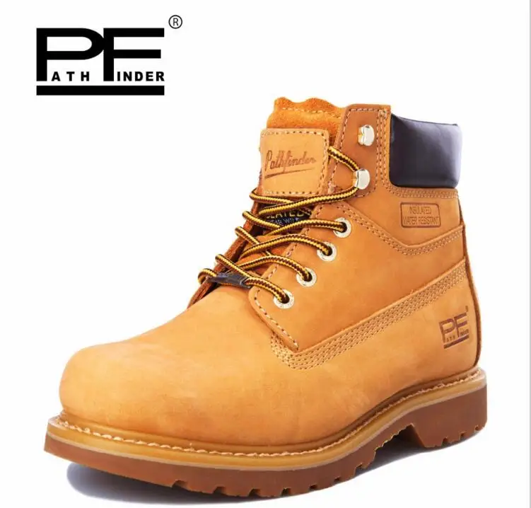 Pathfind brand Hot sale Mens Leather Martin Tooling military Boots Men Outdoor Casual Shoes Retro Autumn Winter men timber Boots pathfind women genuine leather ankle boots zapatos mujer handmade martin timber shoes tooling 2018 womens outdoor western botas