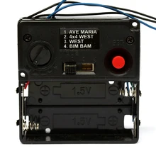 Music Chime Box 001 wall clock mechanism Clock Parts Melody Box DIY clock Kits