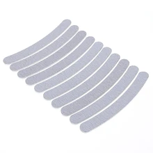 10Pcs/set Grey Acrylic Nail Files Grit 80/80 Nail Art Buffer Sanding Polishing Buffing Sandpaper Files DIY Manicure Tool