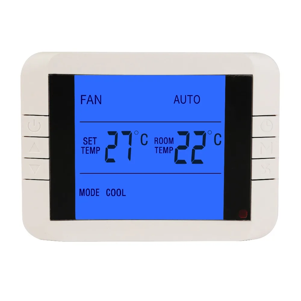 WSK 9B LCD Indoor room temperature controller 2 pipes 4 pipes