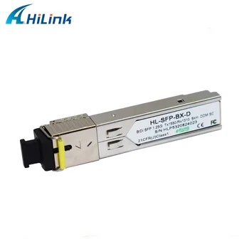 

100Pairs : HL-GLC-BX-U/D-5D , 1.25G BiDi SFP 5km , SC /LC, DDM , 1310/1550nm