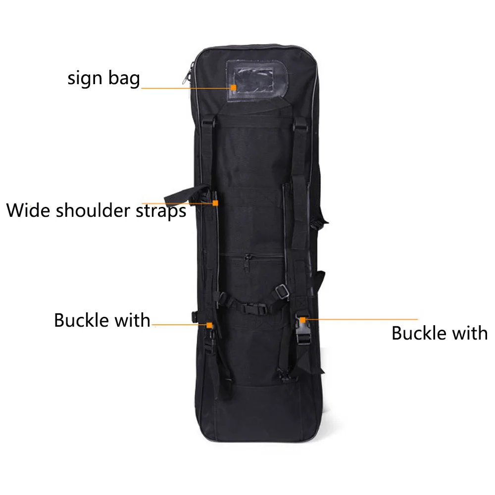 cm de Alta Densidade Náilon Case Rifle Bolsa Tático Militar Longo Arma Airsoft Coldre Accessori 85 100 120 8 Cheap Bolsas de pesca