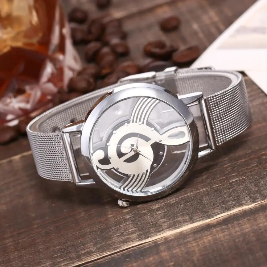 

Vansvar Women's Watches Silver Fashion Casual Clock Reloj 2018 Stainless Steel Military Round Quartz Wristwatch 18FEB13
