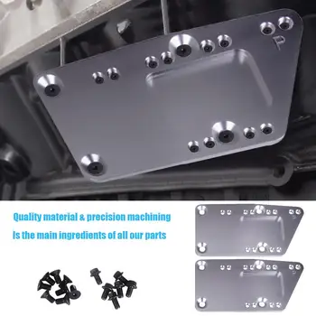 

SR Billet Engine Exchange Bracket SBC LS Conversion Motor Mounting Adjustable Plate LS1 Billet Engine Swap Bracket