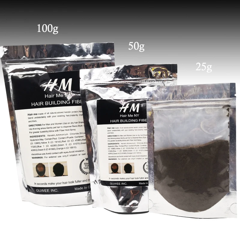 Refill Bag 100g Instantly Hair Growth Fiber Protein Hair Regrowth