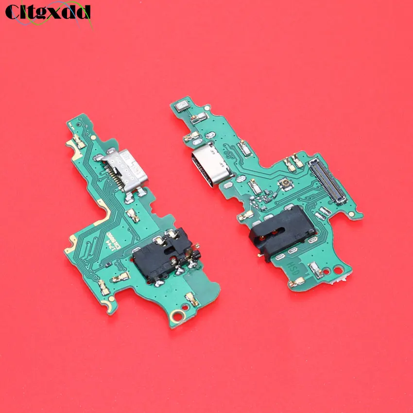

cltgxdd Micro USB jack socket Charger Charging port Connector Flex cable With Headphone Earphone Audio Jack for Huawei Honor V10