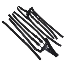 Универсальное Детское 5 точечные ремни безопасности, безопасный ремень для сиденья Ремни для коляски детский стульчик коляска детская коляска 360 Вращающийся крюк