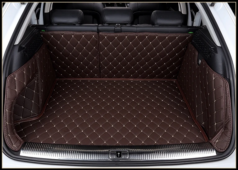Good quality! Full set trunk mats for Audi Q3 2017 2011 waterproof