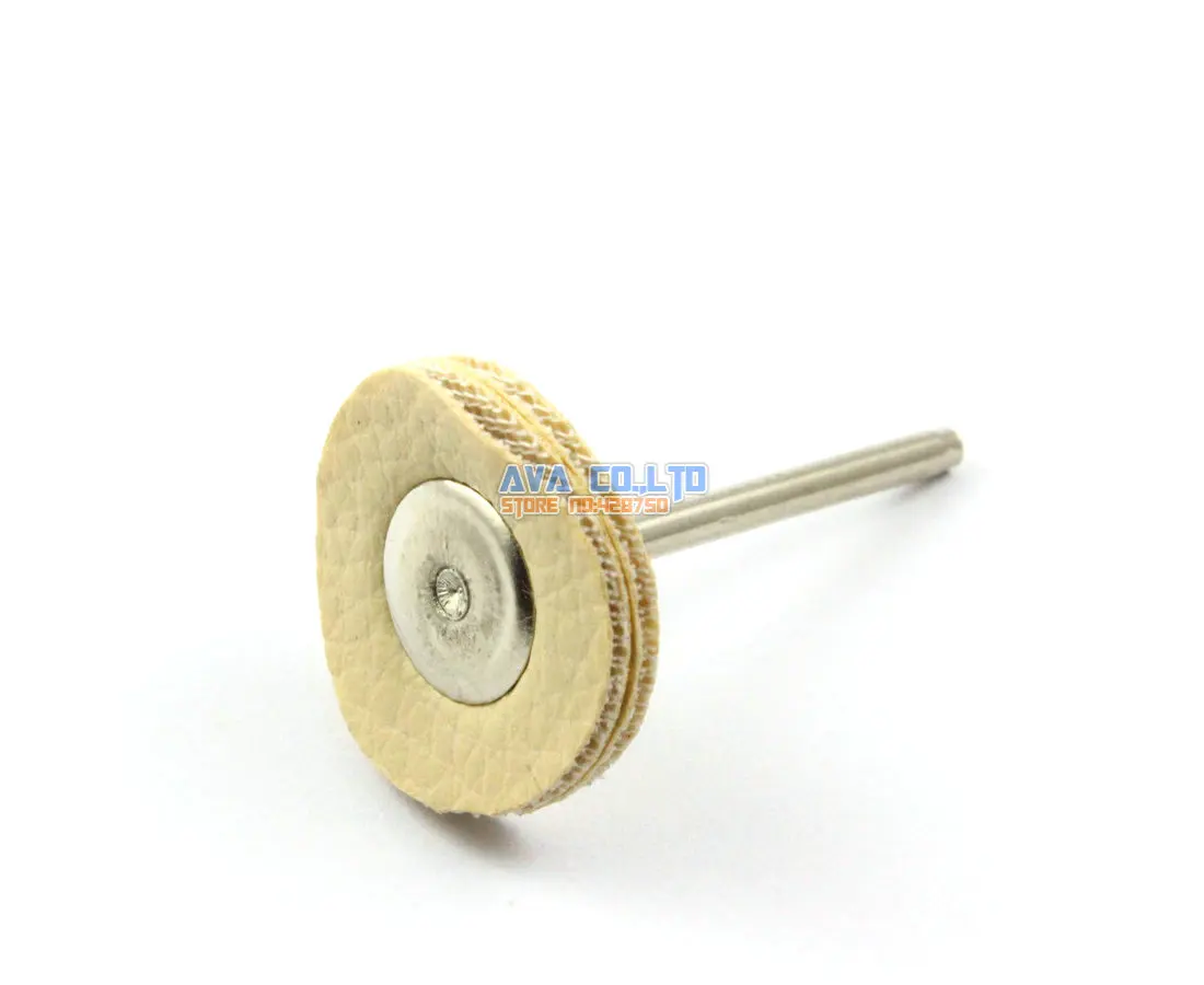 20 Pieces 25mm Leather Buffing Polishing Wheelin Abrasive Tools from