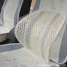 Автомобильное кресло для массажа спины поясничная поддержка сетчатая Вентиляция Подушка черный, сетка белая поясничная Подушка Автомобильная подушка