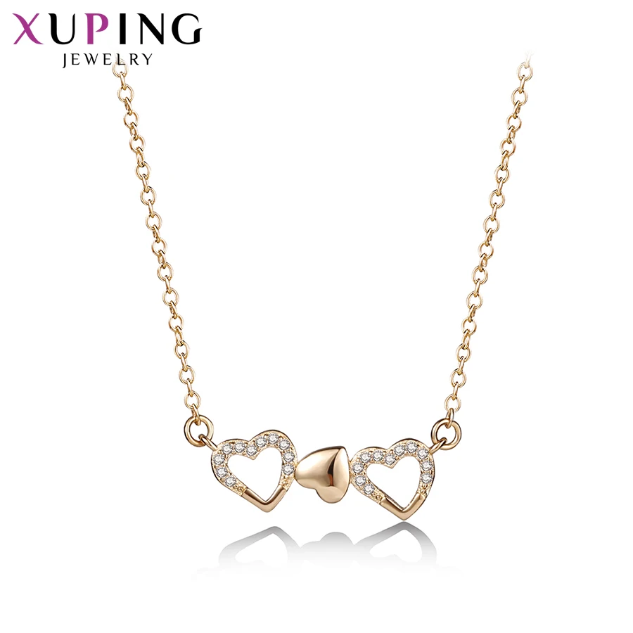Xuping Fashion Romantic Heart shape Pendant Necklace for Women Jewelry Gift A00612027 | Украшения и аксессуары