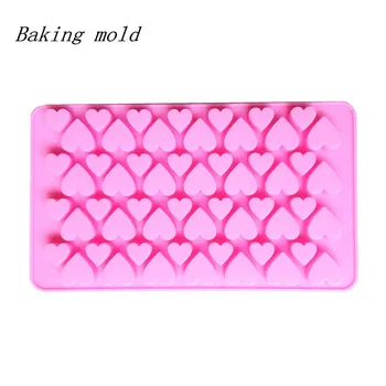 

Wholesale Silicone mold B058 Mini heart shape Chocolate mold Fondant cake mould Free shipping