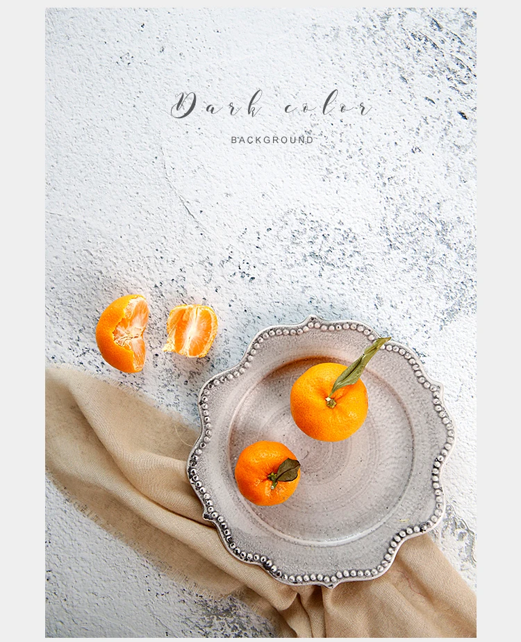 Description Picture 3 of itemLifelike Cement Texture Photography Backdrop For Foods Fruit Makeup Tools Photo Studio Tabletop Shooting Background Accessories