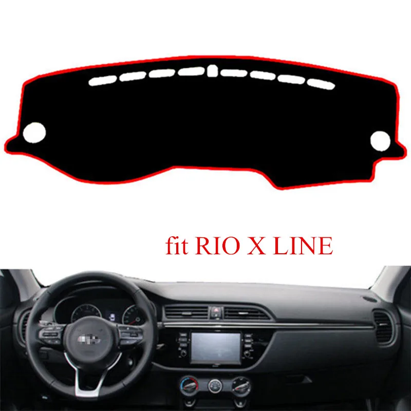 Новинка Противоскользящий коврик для автомобиля RIO X LINE 2019 приборной панели