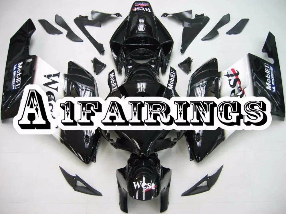 

Cowlings for Honda CBR1000RR 2004 2005 ABS Plastic Injection Bodywork Motorcycle CBR1000RR 04 05 Gloss White Black West Panels