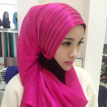 

2019 new fashion elegent muslim women hijabs caps