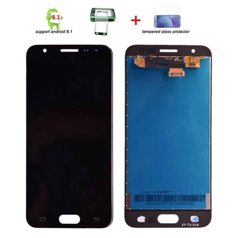 Скидка Оригинальный Для samsung GALAXY J5 Prime SM G570F G570Y G570M ЖК дисплей и кодирующий преобразователь сенсорного экрана в сборе Бесплатная доставка