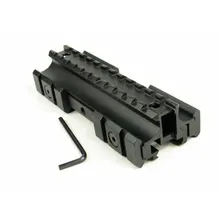 Тройной боковой плоский верх 11 мм/20 мм Weaver/Пикатинни ручка для переноски Крепление подходит. 223 винтовок