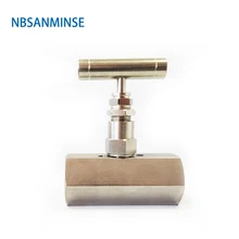 SPNV 1/2 3/4(F x F)(M x F) гнездовой игольчатый клапан из нержавеющей стали высокого качества 6000 Psi давление NPT встроенный тип Sanmin