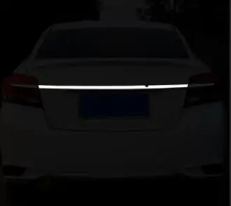 

Suitable for 2017 for Toyota VIOS modified special stainless steel rear trim trunk bright stripe decoration