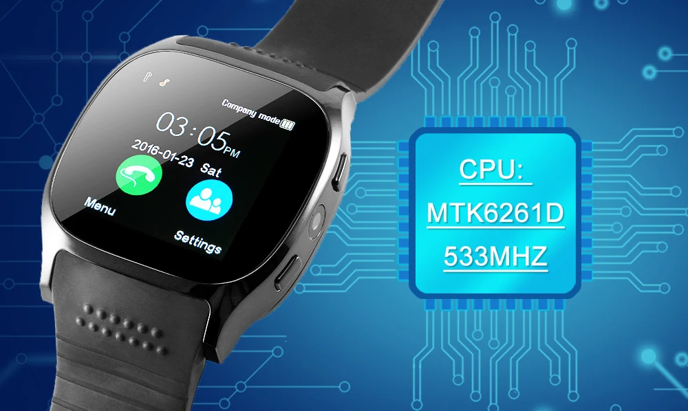 JRGK T8 Bluetooth Smart часы с Камера Facebook Whatsapp Поддержка sim-карта TF вызова Smartwatch для Android телефон PK Q18 DZ09