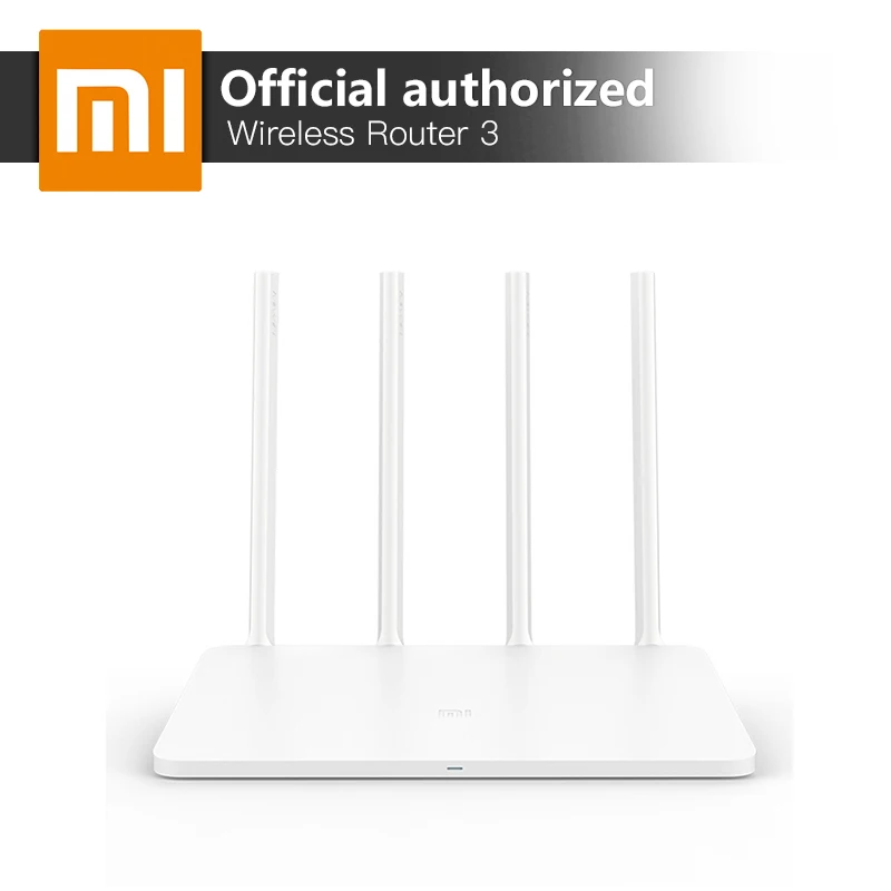 

Xiaomi WiFi Router 3 English Firmware Version 2.4G/5GHz WiFi Repeater 128MB APP Wi-Fi 1167Mbps