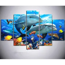 Мандала 5d алмазная живопись пользовательские Морские обитатели морского мира, дельфины рождественские вышивка diy Вышивка крестиком Рождественский Декор Горячая 925 полный квадратный светящийся