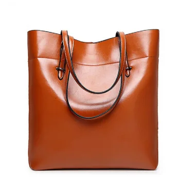 

2018 shoulder Large capacity shopping bag handbag bag handbags women6 brands tote bag ladies Genuine leather bag