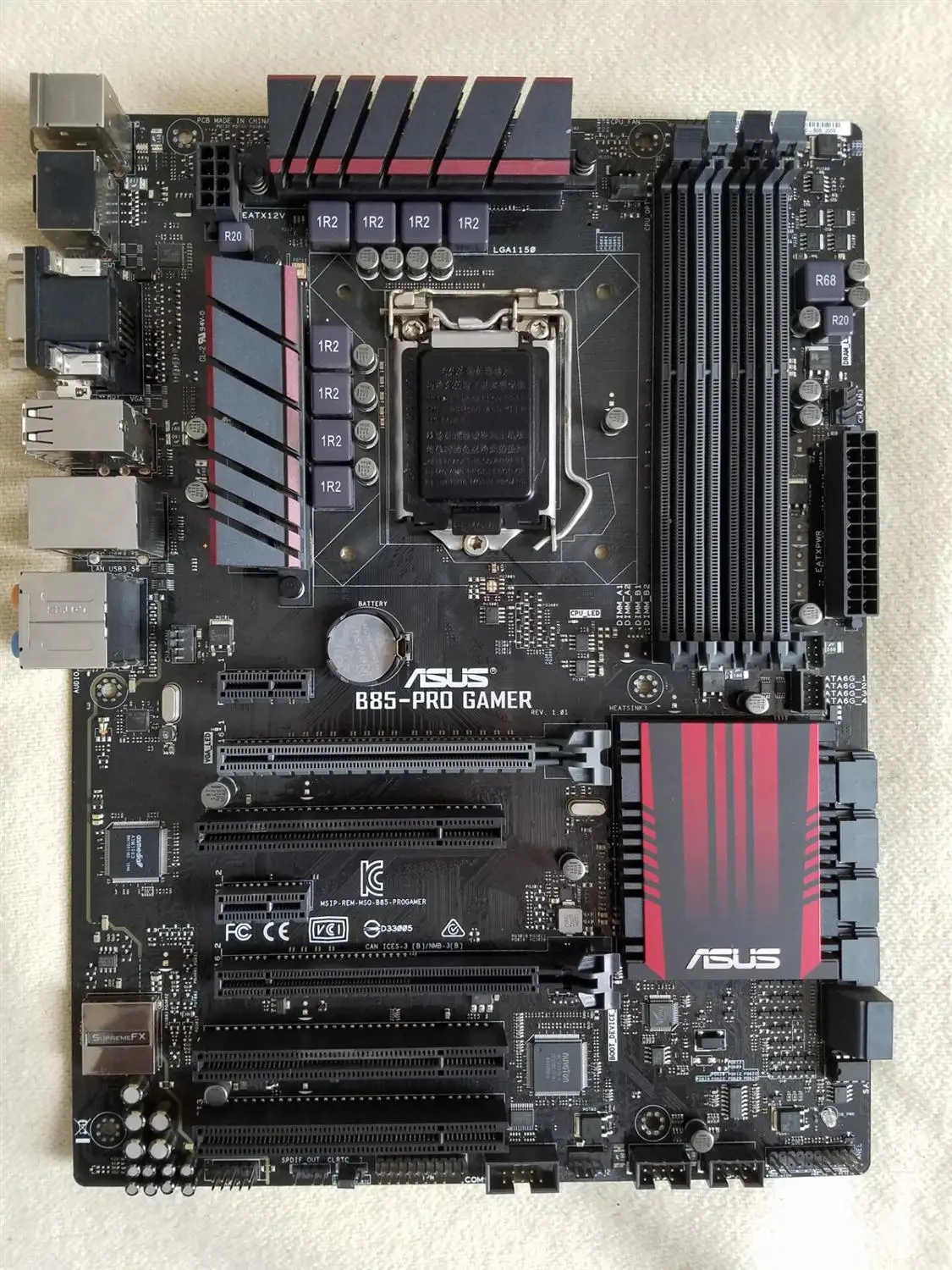 Б/у материнская плата для настольного компьютера Asus б/у B85 Socket LGA 1150 i7 i5 i3 DDR3 32 Гб SATA3 USB3.0 ATX 100%|lga 1150|1150 i7socket lga |