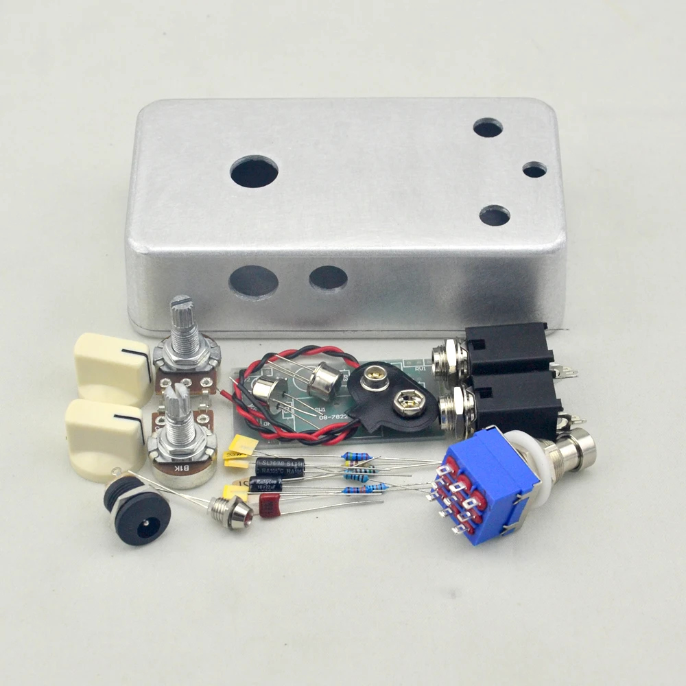 Педаль для лица DIY Fuzz педаль создания эффектов на гитаре с предварительно