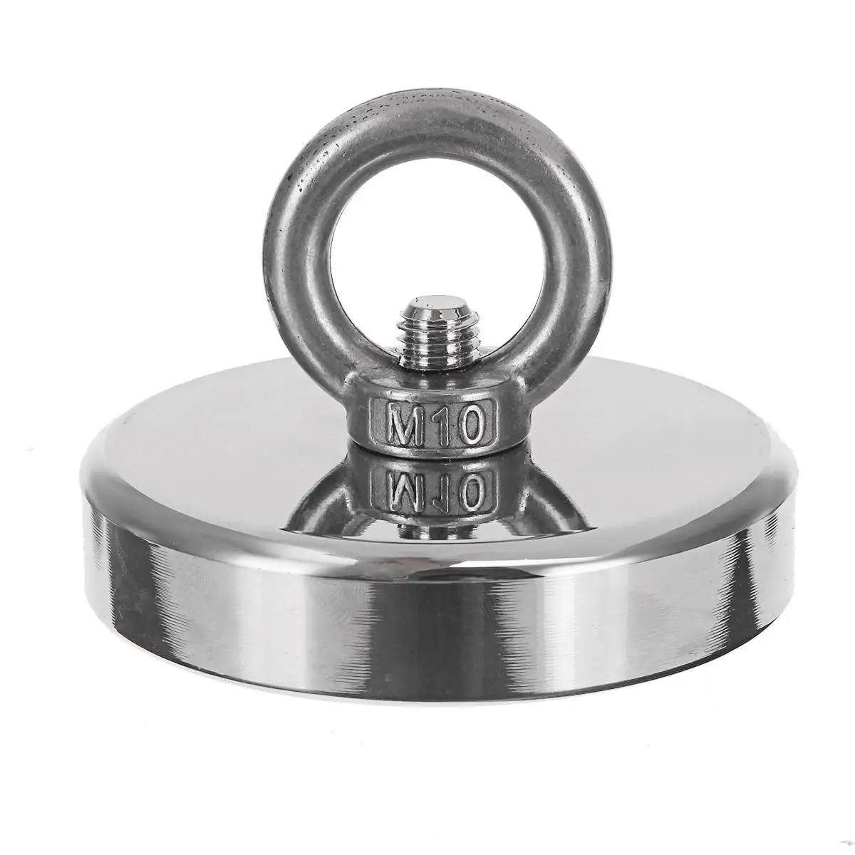

Super Strong D85mm 300KG Neodymium Fishing Diving Salvage Recovery Magnet For Detecting Metal Treasure Powerful Magnetic Hol