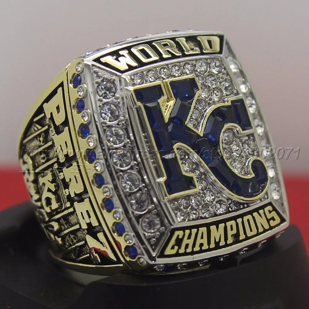 2015 2016 Kansas City Royals Championship Ring MLB World Series Solid