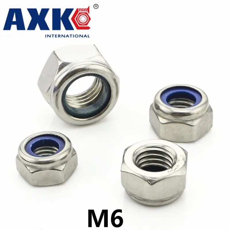AXK 60 шт. 304 Нержавеющая сталь пластины с шестигранной головкой Кепки винты гриб глава шестигранные болты M6 * 10 мм Din7380
