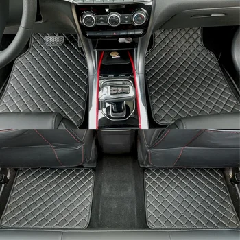 

ZHAOYANHUA Universal car floor mat for all models BMW AUDI Mercedes-Benz Honda BYD peugeot volkswagen Car styling Auto parts