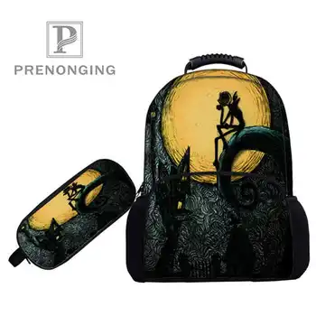 

Custom 17inch the-nightmare-Backpacks Pen Bags 3D Printing School Women Men Travel Bags Boys Girls Book Computers Bag#1031-2-27