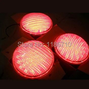 Venta directa de fábrica 18 W solo color PAR 56 llevó piscina luces LED luz de la piscina 252 unids led envío libre