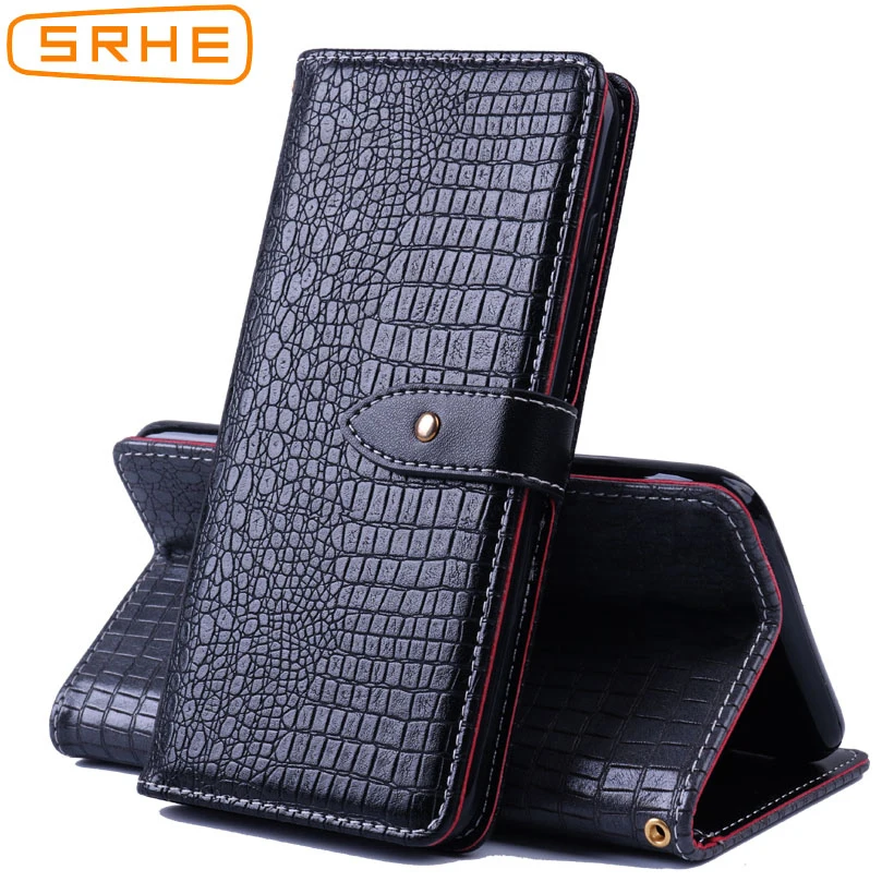 

SRHE For Sharp Aquos S2 Case Cover 5.5 inch Flip Luxury Leather Silicone Wallet Case For Sharp Aquos S2 With Magnet Holder