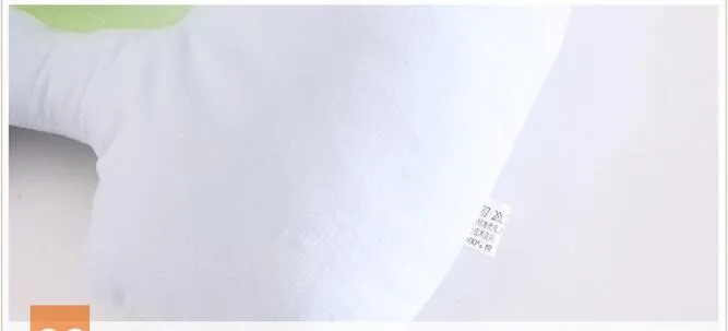Подушки для новорожденных Чехол с откидной крышкой с изображением слона из мультфильма Мягкий хлопок детские форменная подушка в полоску унисекс для девочек Bebe Boy подушки От 0 до 12 месяцев
