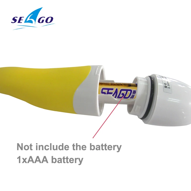 Зубная щетка SEAGO Baby Sonic (6 месяцев +) светодиодная Водонепроницаемая электрическая
