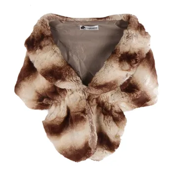 

Female Wraps Women Autumn Winter Women Warm Scarf Faux Fur Long Shawl