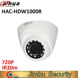 DAHUA HDCVI мини-камера купола HAC-HDW1000R глазное яблоко 720 P CMOS IR20M Крытый видеонаблюдения Камера Смарт ИК