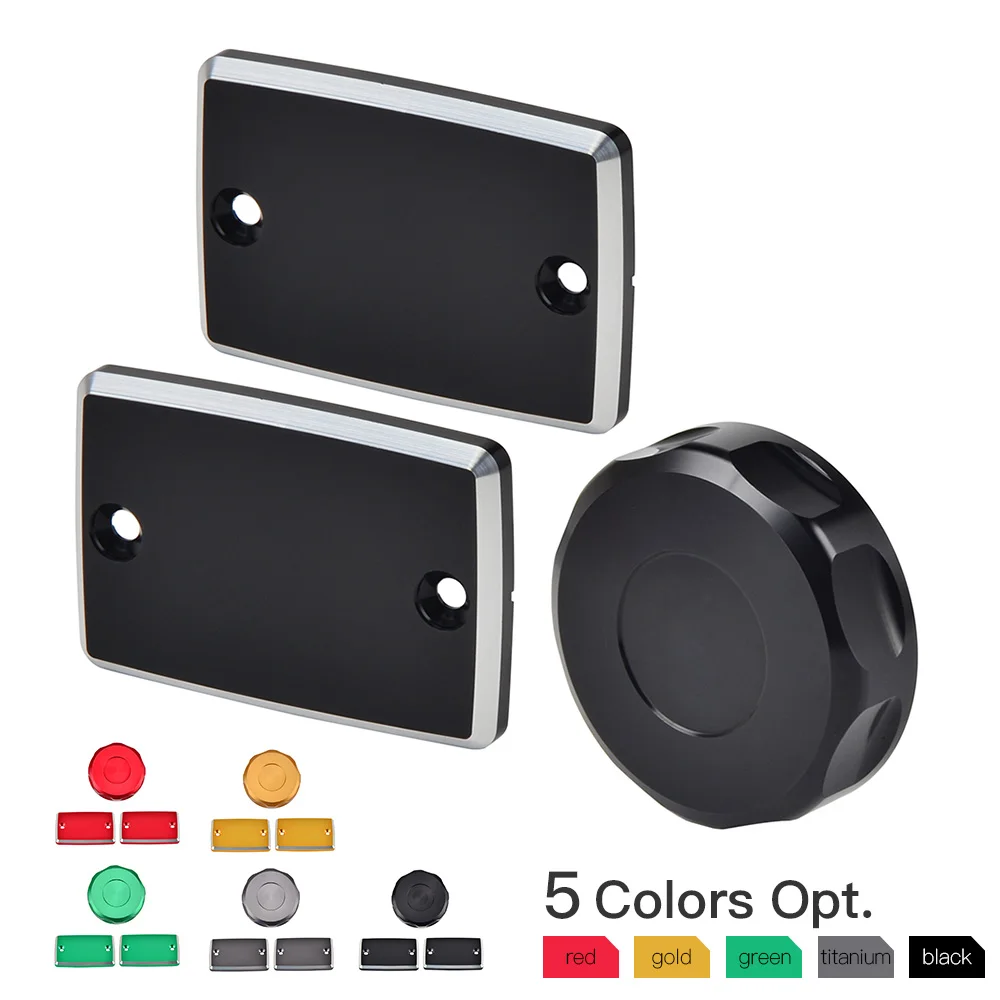 Front Rear Brake Clutch Master Cylinder Reservoir Covers Caps Cases For KAWASAKI GPZ1100 ZRX1100 ZRX1200DAEG ZRX1200R/S ZZR1200
