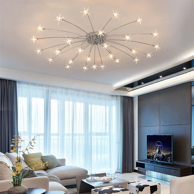 

Modern Led Ceiling Light Ice Flower Ceiling Lamps Bedroom Kitchen Children Room Ceiling Lamp Hotel Foryer Home Lighting Fixtures