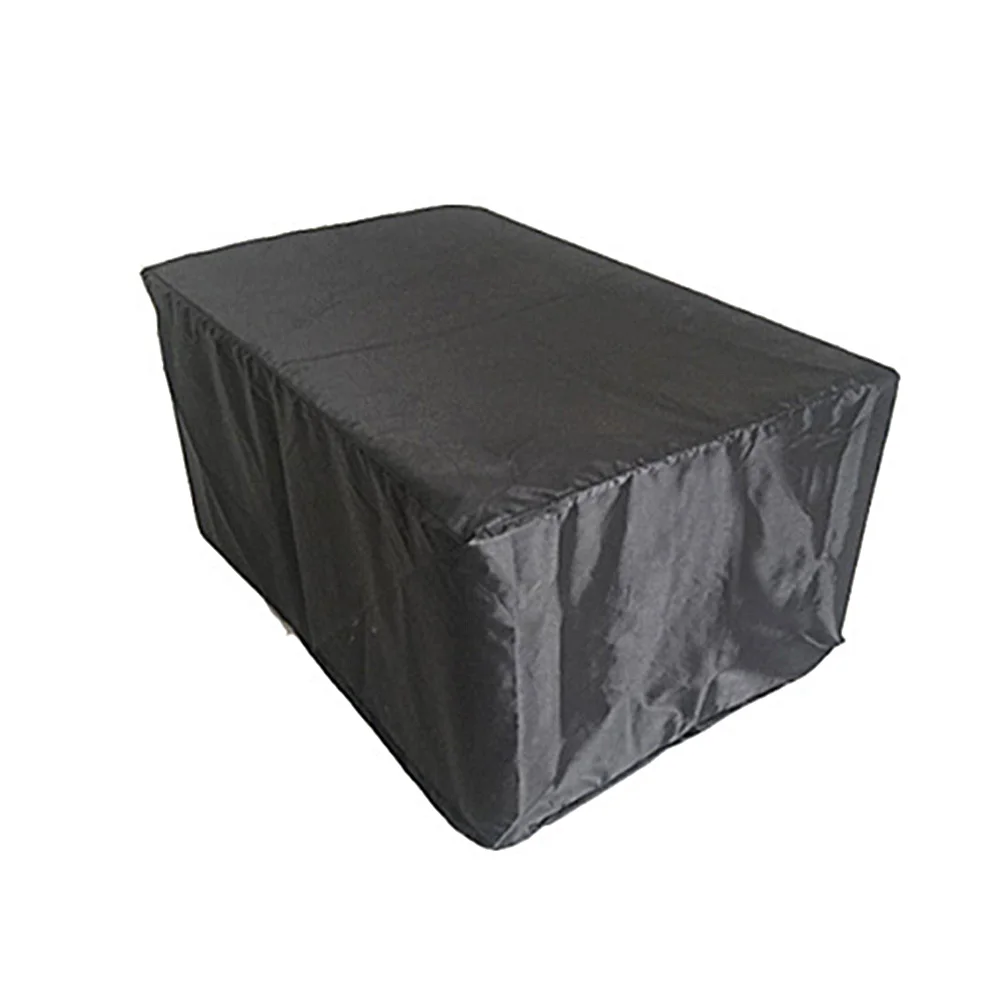 Outdoor Garden Furniture Rain Cover Waterproof 420D Oxford Sofa Protection Set Garden Patio Rain Snow Dustproof Black Covers