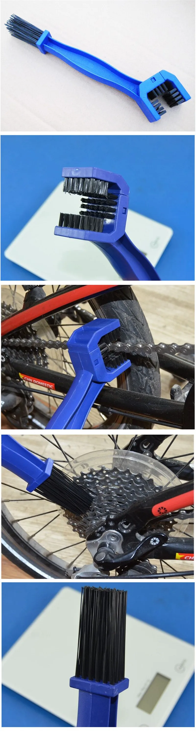 Top Cleaning Brush Dust Dirt Remover Motorcycle Bicycle Service Repair Too Cycle Bike Brake Chain Washer Dual Head R0040 7 Top Cleaning Brush Dust Dirt Remover Motorcycle Bicycle Service Repair Too Cycle Bike Brake Chain Washer Dual Head R0040 7