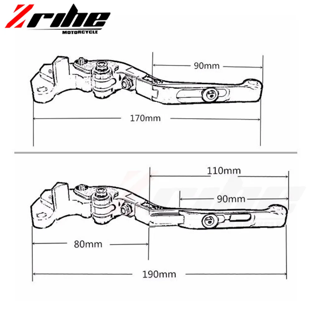 Для Honda CBR500R CB500X CB 500X CBR 500R 2013- CNC мотоцикл складной выдвижной сцепления тормозные рычаги телескопическое складывание