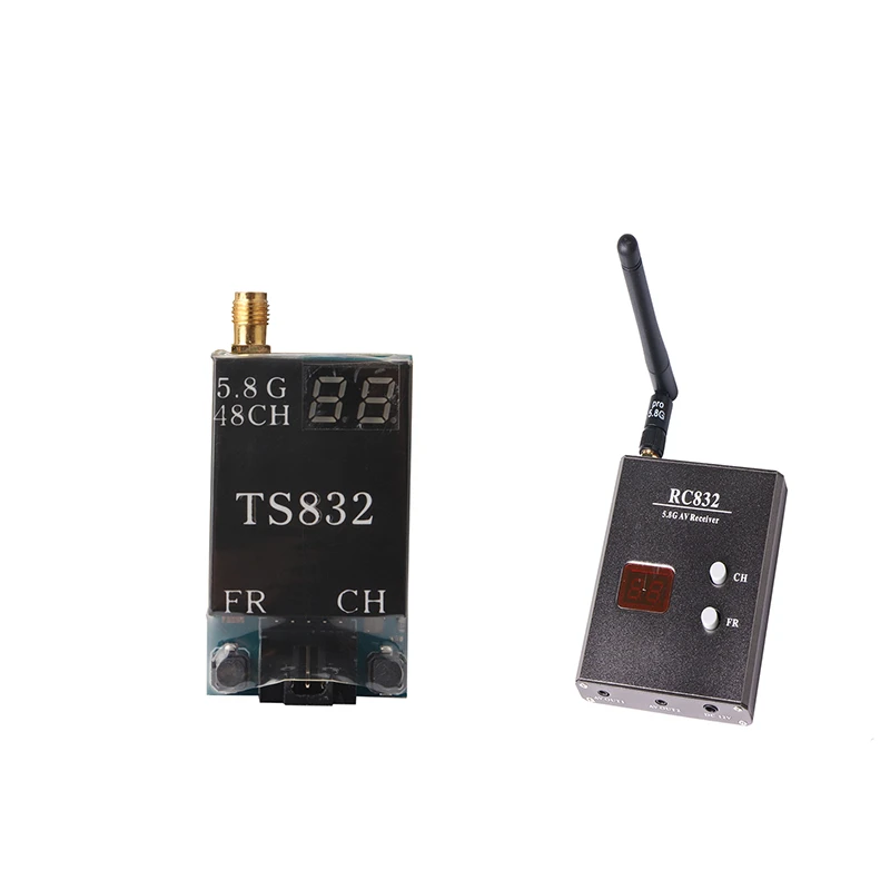 5,8G 40CH TS832 AV передатчик и RC832 приемник беспроводной аудио/видео приемник изображения системы для FPV Дрон Quapcopter